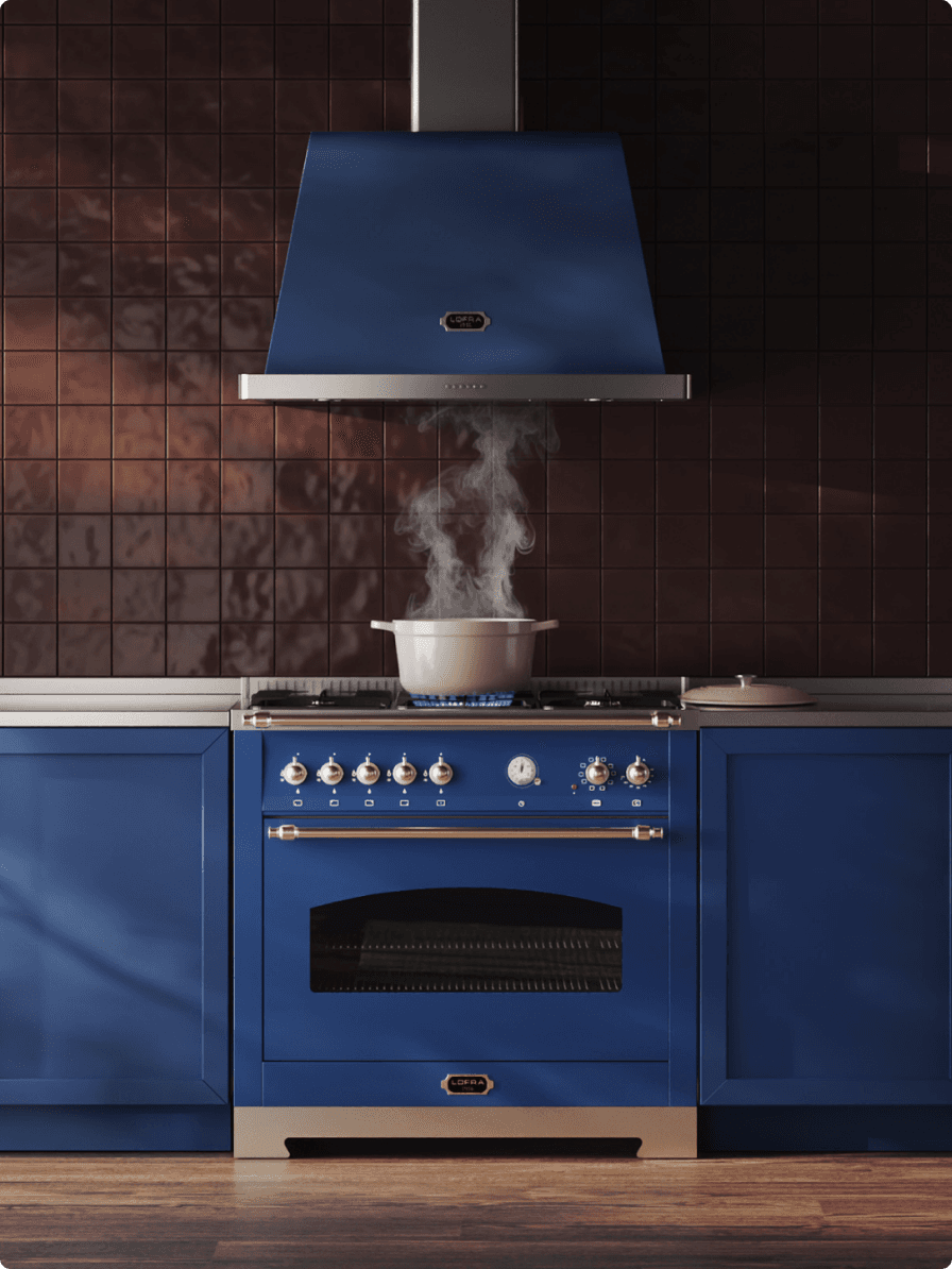 Fogão Lofra Dolcevita Azul