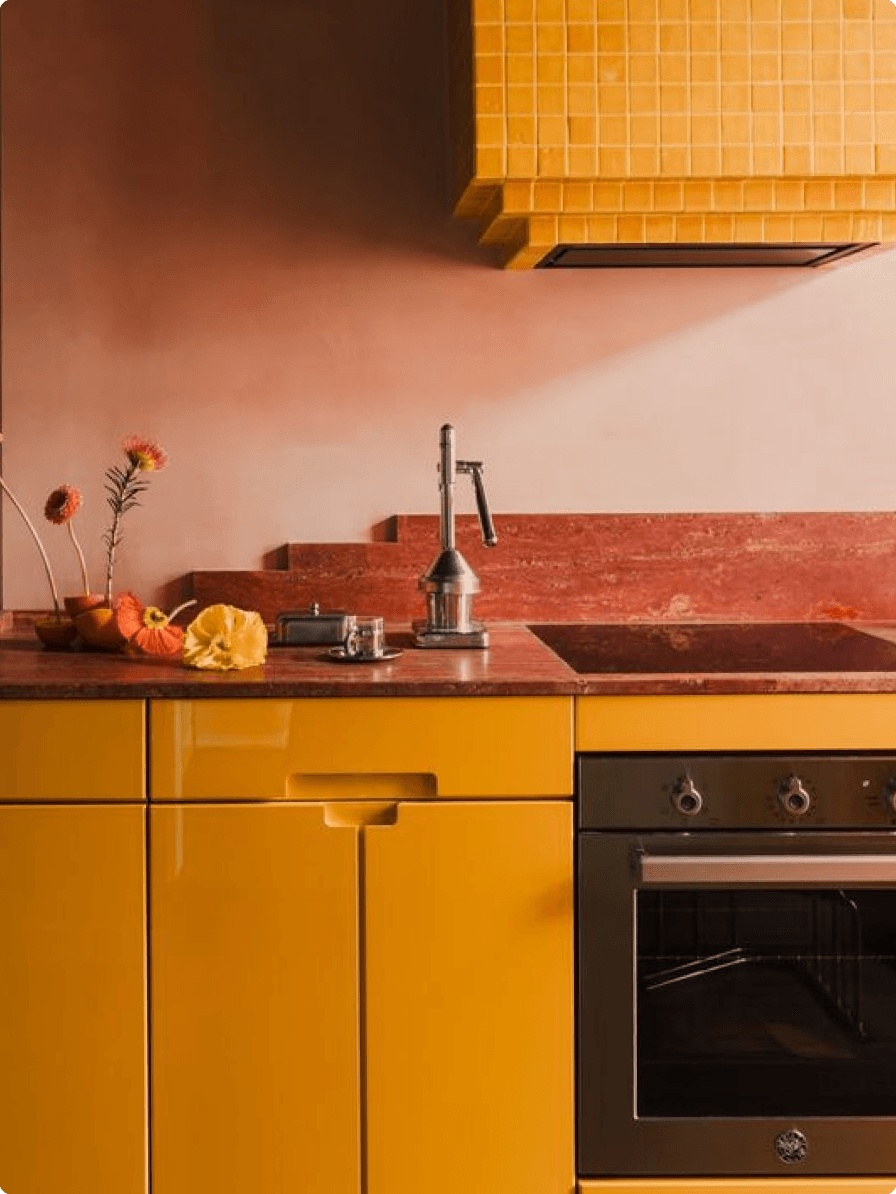 Foto de uma cozinha