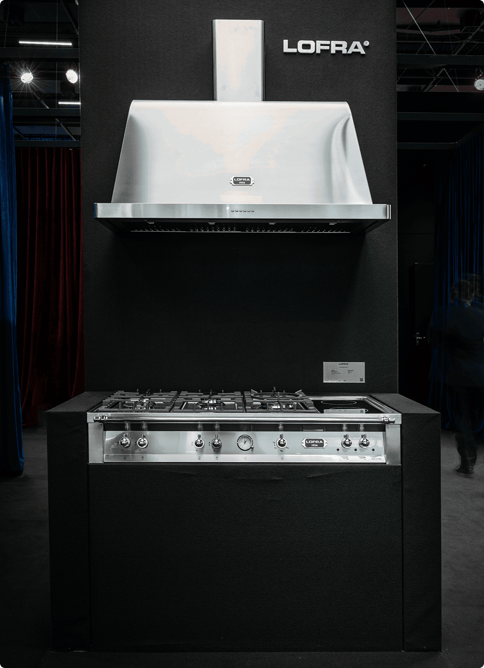 Coifa e Fogão Coleção Lofra Dolcevita