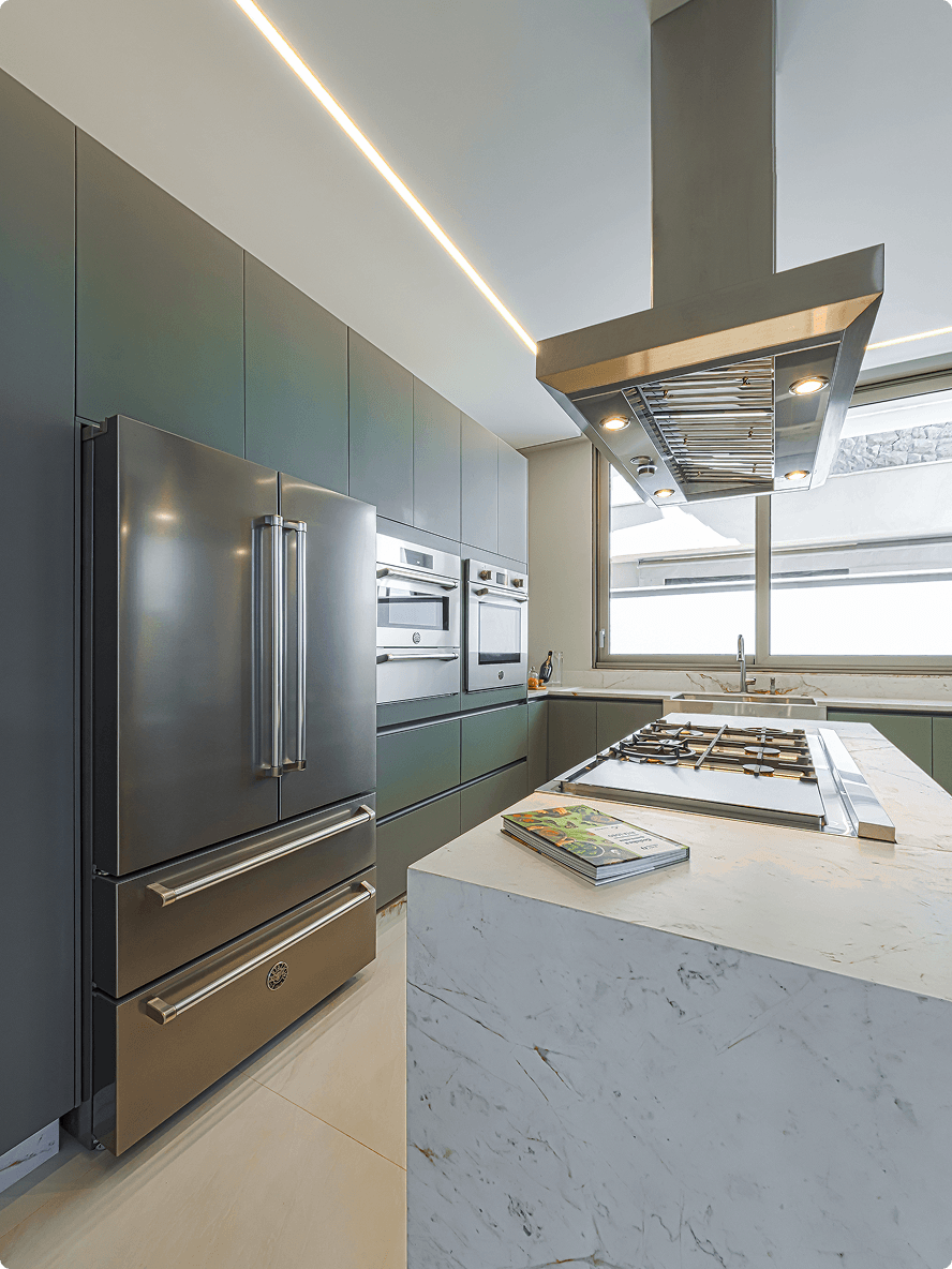 Produtos da linha Master Series Bertazzoni