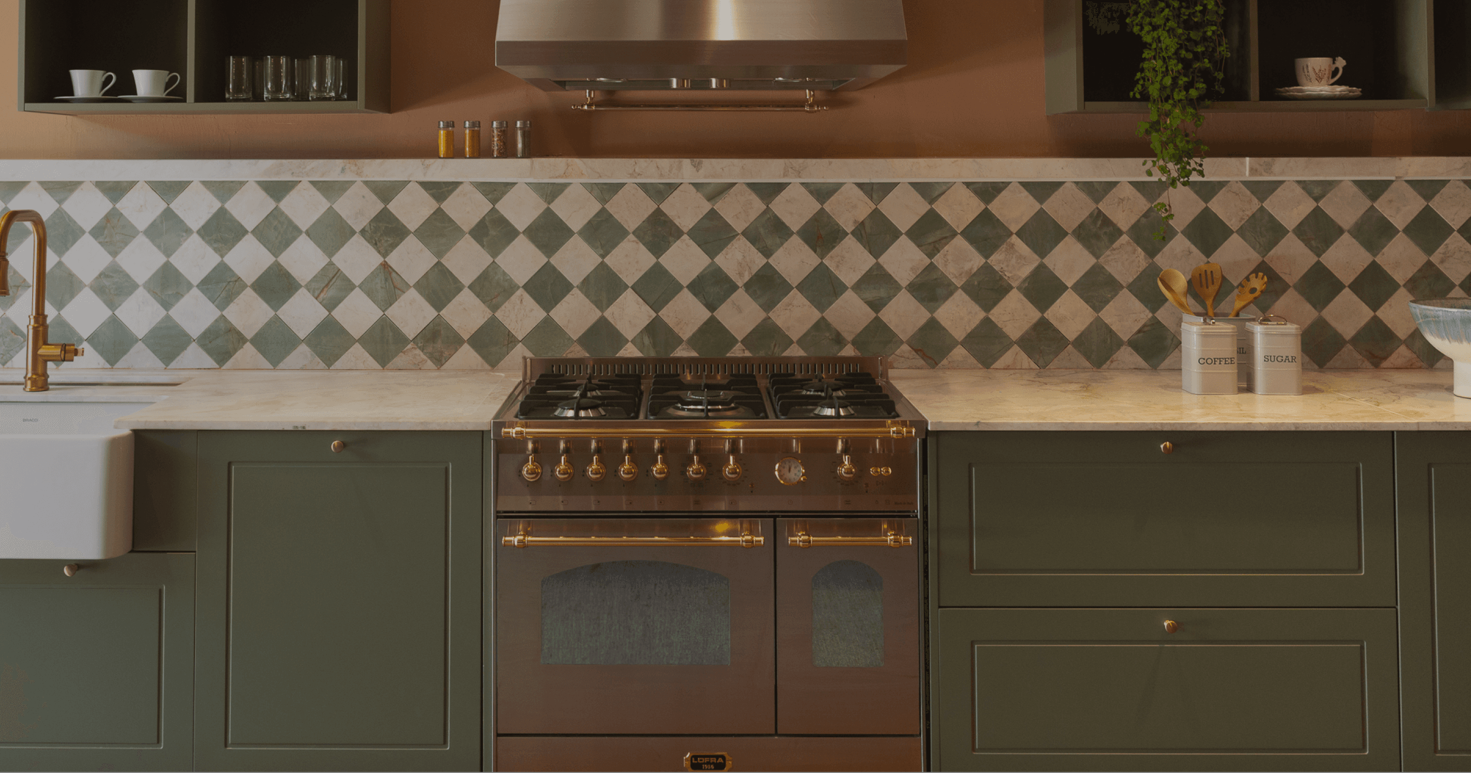 A cozinha retrô de Natalia Vasconcelos