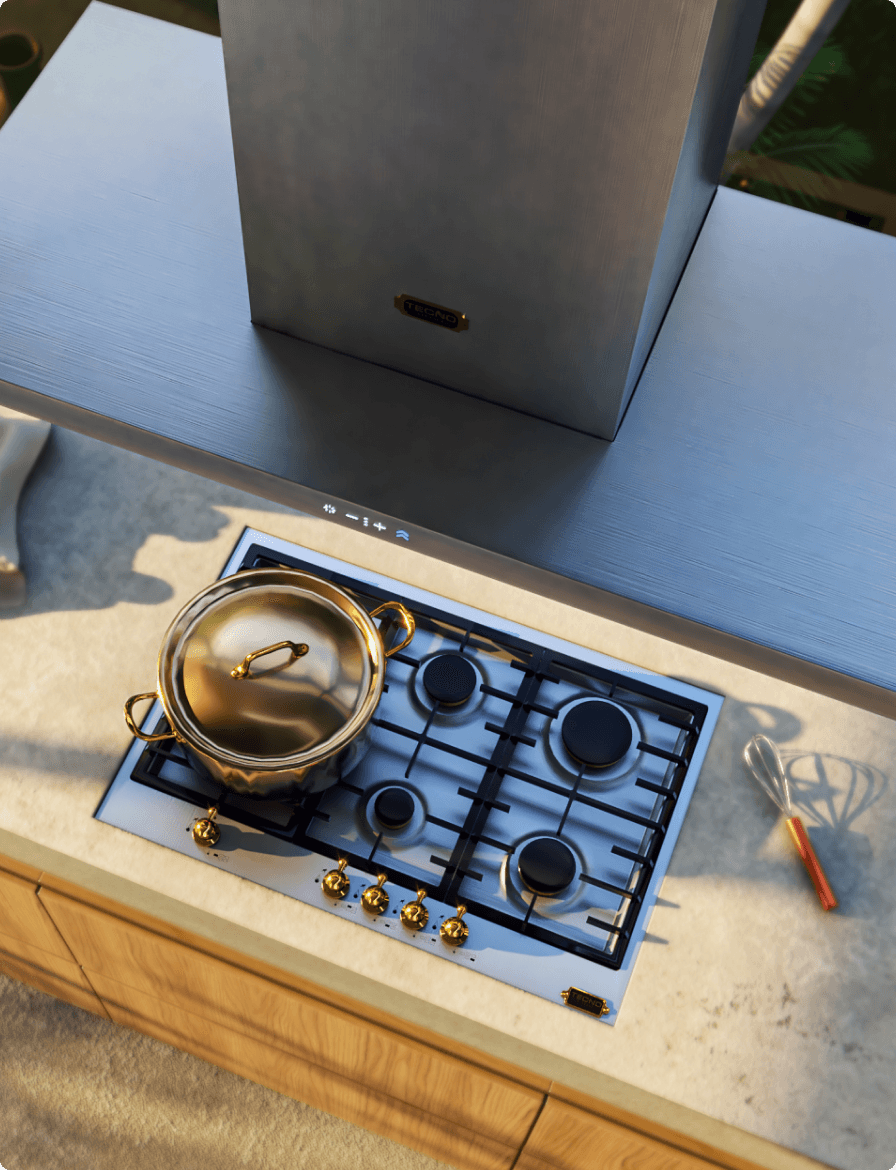Cooktop Tecno coleção Vintage