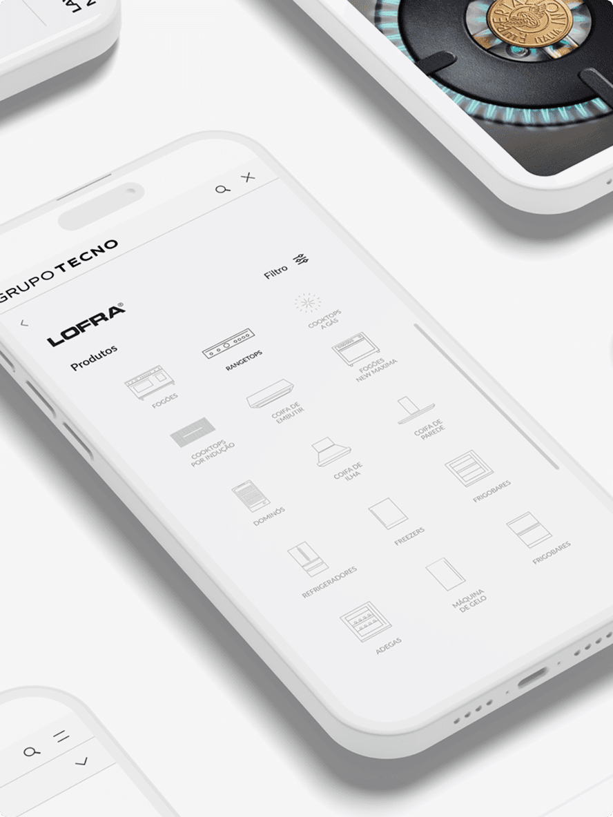 Arte smartphones na home do site