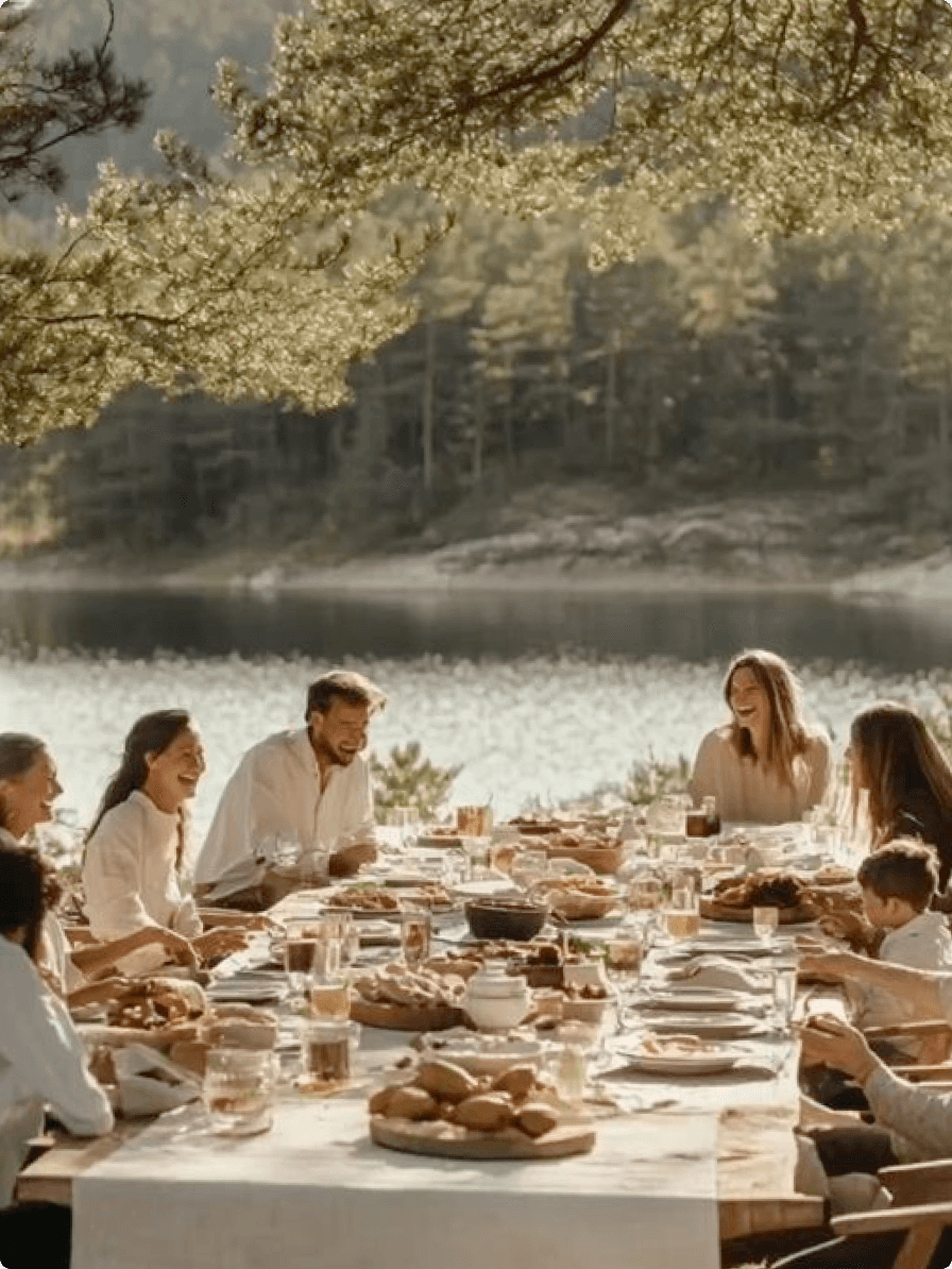 Almoço em família