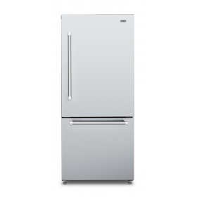 Refrigerador Tecno Professional TR44 BXDA de 76 cm com portas em inox escovado.